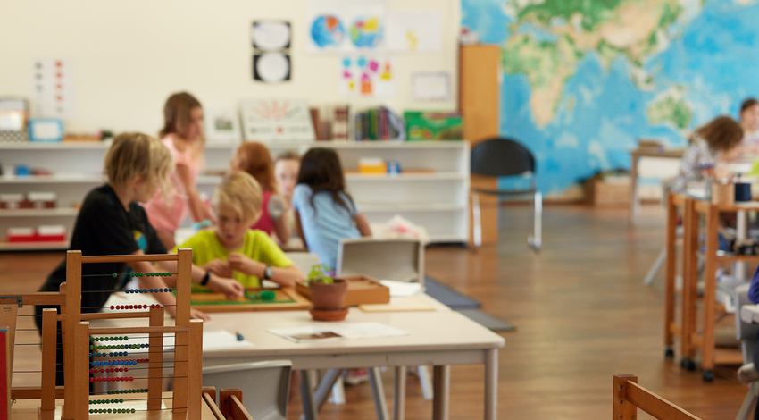 Montessori 6-9 classroom