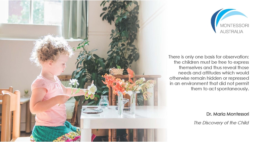 Young girl arranging flowers