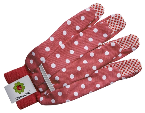 Children S Gardening Gloves Red Montessori Australia